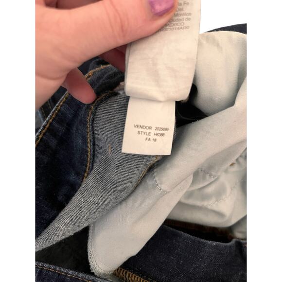 Madewell Womens Curvy High Rise Skinny Jean Lucille Wash Size 35P H6388 - Picture 5 of 6